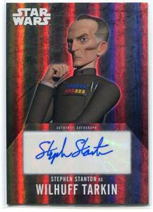 2016 Star Wars Evolution Autographs NNO Stephen Stanton Auto Wilhuff Tarkin