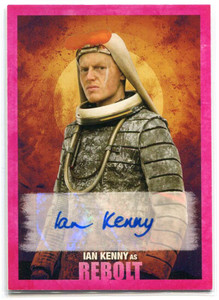 2018 Solo A Star Wars Story Autographs Pink AIK Ian Kenny Auto 41/99 Rebolt