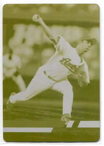 2008 Stadium Club Printing Plate Yellow 57 Roy Oswalt 1/1