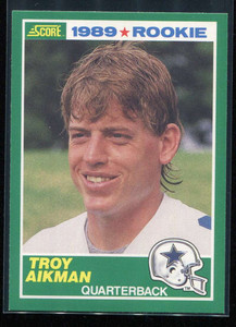 1989 Score 270 Troy Aikman Rookie ID: 115303