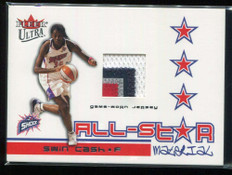 2004 Ultra WNBA All-Star Review Patches 7 Swin Cash Patch 12/100