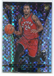 2015-16 Select Prizms Silver Refractor 278 Norman Powell COU Rookie Concourse