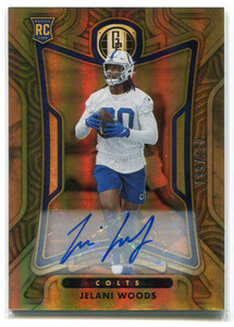 2022 Panini Gold Standard Rookie Autographs 192 Jelani Woods Rookie Auto 199/199