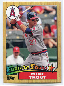 2012 Topps 1987 Topps Minis tm127 Mike Trout