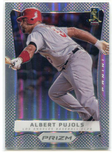 2012 Panini Prizm Prizms Silver Refractor 8 Albert Pujols