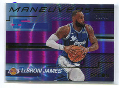 2020-21 Panini Recon Maneuvers Purple 3 LeBron James 39/49