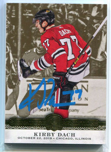 2019-20 The Cup Signature Renditions SRKD Kirby Dach Rookie Auto