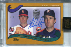 2021 Topps Archives Signature Series Retired Nolan Ryan Auto 1/1 2002 Traded