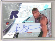 2002-02 SPx Amare Stoudemire Rookie RC Jersey Autograph Auto #D/1999