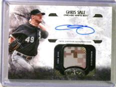 2016 Topps Tier One Relics Chris Sale Jersey Autograph Auto #D074/149