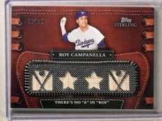 2010 Topps Sterling Relics Four Roy Campanella Bat #D21/25 #4LLR42