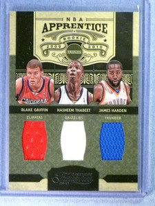 2009-10 Timeless Treasures Apprentice James Harden Griffin Thadbeet Jersey #/100