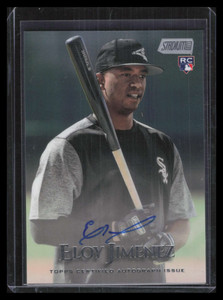 2019 Stadium Club Autographs SCAEJ Eloy Jimenez Rookie Auto