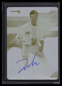2017 Bowman's Best of '17 Autographs Printing Plate Jeter Downs Rookie Auto 1/1