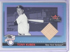 2002 Fleer Fall Classics Series of Champions Tony Kubek Bat #SOCTK *65105