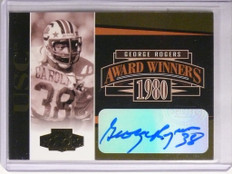 2005 Playoff Honors Award Winners George Rogers autograph #D91/300 #AW-8
