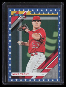 2019 Donruss Independence Day Variations 170 Mike Trout