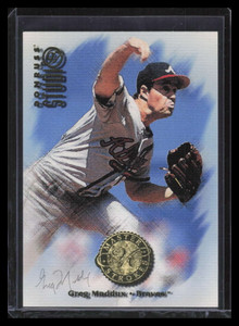 1997 Studio Master Strokes 12 Greg Maddux 698/2000