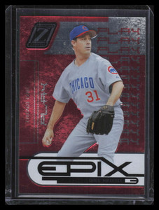 2005 Zenith Epix Red Play 19 Greg Maddux 231/250