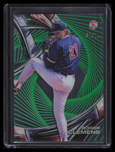 2016 Topps High Tek Green Rainbow HTRC Roger Clemens 47/99