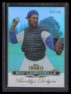 2011 Topps Tribute Blue 58 Roy Campanella 189/199