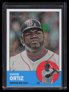 2012 Topps Heritage 482 David Ortiz SP