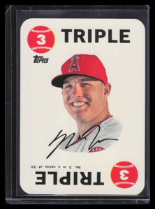 2015 Topps Archives '68 Topps Game Inserts 2 Mike Trout