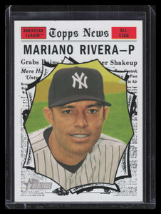 2010 Topps Heritage 499 Mariano Rivera AS SP Topps News All Star 123982