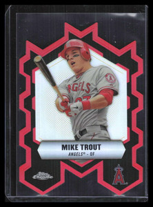 2013 Topps Chrome Chrome Connections Die Cuts CCMT Mike Trout 124442