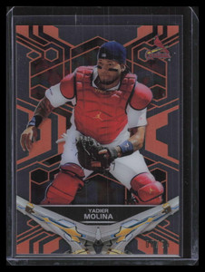 2019 Topps High Tek Orange 109 Yadier Molina 8/25