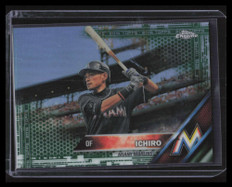 2016 Topps Chrome Green Refractor 116 Ichiro Suzuki 34/99