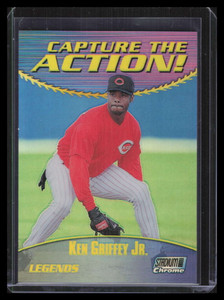 1999 Finest Aaron Award Contenders Refractor ha8 Ken Griffey Jr. -  Sportsnut Cards