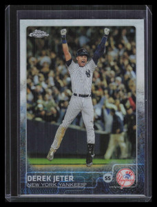 2015 Topps Chrome Refractor 1 Derek Jeter 125033