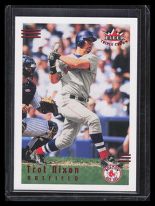 2002 Fleer Triple Crown Home Run Parallel 18 Trot Nixon 25/27