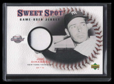 2001 Sweet Spot Game Jersey JJD Joe DiMaggio Jersey