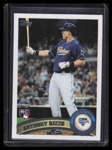 2011 Topps Update us55 Anthony Rizzo Rookie 124131