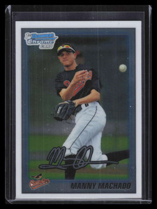 2010 Bowman Chrome Draft Prospects bdpp80 Manny Machado Rookie 124136