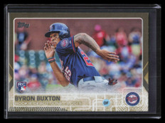 2015 Topps Update Gold us136 Byron Buxton RD Rookie Debut 1709/2015