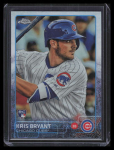 2015 Topps Chrome Refractor 112 Kris Bryant Rookie 124241