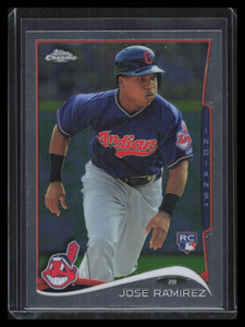 2014 Topps Chrome 45 Jose Ramirez Rookie 124278