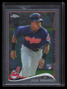 2014 Topps Chrome 45 Jose Ramirez Rookie 124284