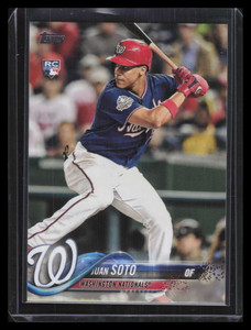 2018 Topps Update us300 Juan Soto Rookie 124546