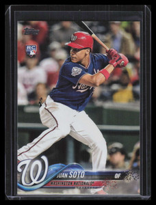 2018 Topps Update us300 Juan Soto Rookie 124558