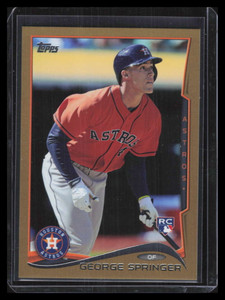 2014 Topps Update Gold us10 George Springer Rookie 942/2014
