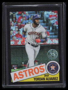 Yordan Alvarez Houston Astros 2020 Bowman # 25 Rookie Card