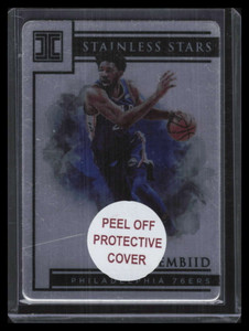 2019-20 Panini Impeccable Stainless Stars 20 Joel Embiid 26/99