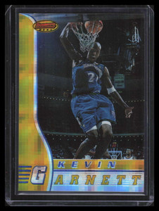 1996-97 Bowman's Best Atomic Refractor 42 Kevin Garnett