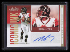 2021 Absolute Iconic Ink Gold 10 Michael Vick Auto 24/25