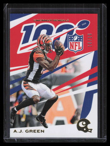 2019 Panini Chronicles Gold 19 A. J. Green 10/10