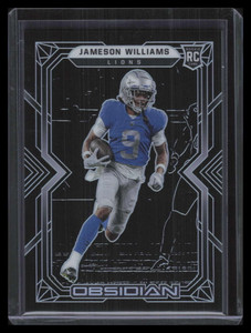 2022 Panini Obsidian 116 Jameson Williams Rookie